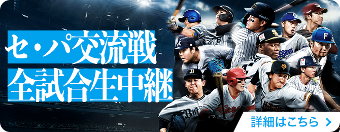 プロ野球特設サイトバナー