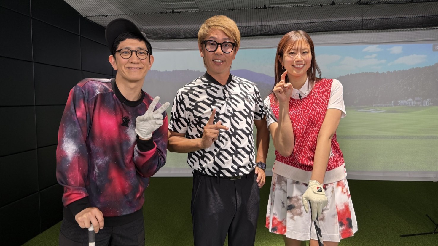 稲村亜美・アンタッチャブル柴田の「ゴルフスイッチ！」