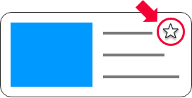 マイリスト登録イメージ